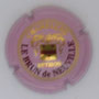 Marque : LEBRUN de NEUVILLE  N° Lambert : 15c Couleur : Fond rosé Description : Armoiries surmontées d'un heaume  Emplacement : 