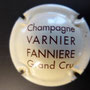 Marque :  VARNIER - FANNIERE N° Lambert : 3 Couleur : Crème et marron Description : Nom de la marque  Emplacement : 104-08-03