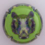 Marque : VALLLADE et filles N° Lambert : 4c Couleur : Polychrome, Fond vert Description : Sanglier - nom de la marque  Emplacement : 