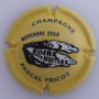 Marque : FRICOT Pascal N° Lambert : 28a Couleur : Jaune et noir Description : Foire aux huitres - nom de la marque  Emplacement : 