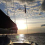 The most beautiful sunsets you can still enjoy on a boat.