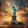 Statue de la Liberté et Ellis Island (New York) 