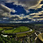 Stirling from National Wallace Monument HDR