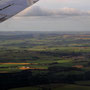 Vista de Escocia desde el avion 1