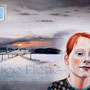 Winterzeit (2016, 120 x 80 cm, öl auf Leinwand