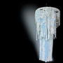  Wasserfall recycled (2011), ca. 60 Schals in Nuno-Filz-Technik