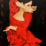 Der Schwung (2010), 100 x 80 cm, Acryl auf Leinwand
