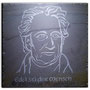 Goethe, 40 x 40 x 2,50 cm, Schiefer