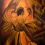 Trommeln in Extase, 100 x 70 cm