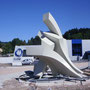 Skulptur KYMA, Wirtschaftspark in Ybbsitz, Entwurf  Ma. Alois Wagner, 2011