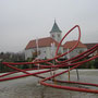 Brunnenskulptur, Seitenstetten, Entwurf Robert Kabas