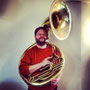 Alex Morsey, Bass, Sousaphon, 23. Mai 2013