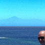 arrivée en vue des Canaries et du volcan Teide