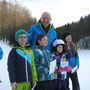 Gr. Hintersee -  1. Grundbichler Fabian, 3. Stallmann Magdalena, 4. Buckton Lilly, 2. Hohentanner Fiona,