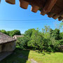Vue sur le jardin et la verdure