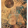 Solar eclipse / Auringonpimennys / Sonnenfinsternis  / SOLD 