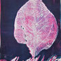 Pink leaf-tree / Pinkki lehti-puu / Pinkfarberen Laub-Baum / story & further info  at https://www.taiko.art/raxu-helminen - SOLD