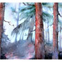 My forest / Minun metsäni / Mein Wald - watercolour on paper - SOLD