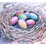 Seven / Seitsemän / Sieben - watercolour on Yupo, not available
