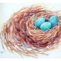 Our trio / Meidän trio / Unser Trio - watercolour on Yupo   SHOP