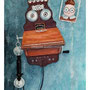 Remembering Granny / Muistelen mummoa / Erinnerungen an die Oma - watercolour on paper, exhibited 2024 in Fabriano/Italy and Forth Worth/USA 