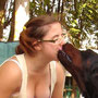 Galdor in vacanza dalla sua allevatrice  27.08.2011 - Un grande bacio