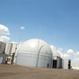 Biogas Plant from the feed in side