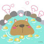カピバラのイラスト