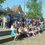 Gruppenbild an der Elbe