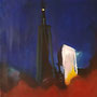 Lichtkubus II, Acryl auf Leinwand , 40 × 40 cm