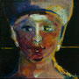 2013 | Königin, 40 × 40 cm, Acryl auf Leinwand
