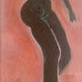2011 | Akt, Acryl auf Leinwand, 20 × 60 cm