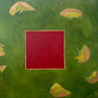 2016 | Rotes Quadrat, Acryl auf Leinwand, 100 × 80 cm
