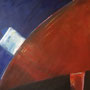Lichtkubus III, Acryl auf Leinwand, 40 × 40 cm