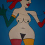 o.T. - Acryl auf Leinwand, gerahmt - 70 x 80 cm - CHF 1700