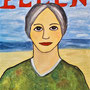 ELLEN KEY - Gouache auf Leinwand, 18 x 24 cm - steht noch nicht zum Verkauf