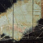 Triptychon o. T. mixed media - je 50 x 20 cm - CHF 300