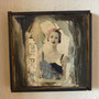 o. T. - mixed media - 14 x 14 cm gerahmt - CHF 150 (nur im 3er Pack zu verkaufen)