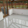 8th December: self levelling layer ready for floor covering