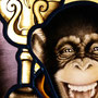 stained glassd monkey