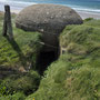 Überreste eines Bunkers