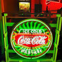 coca cola licht werbung neonwerbung leuchtreklame