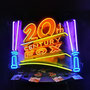 20 th century fox neonwerbung reklame lciht kino film fernseh werbung