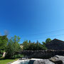 une piscine privative pour le gîte