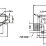 conector micro usb Carcasa sin postes de soporte