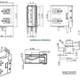 Conector USB tipo A hembra - Recto