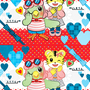 ◆ベクターイラスト（配色まで）＋素材塗り加工（質感）◆しまりん＆とりりん（しまじろうのわお！）※二次創作