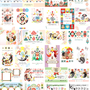 ◆ベクターイラスト（配色まで）＋素材塗り加工（質感）◆２０１７年酉年年賀状用イラストとデザイン
