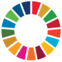 Icona della ruota dei colori dello sviluppo sostenibile