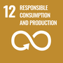 Icon of Sustainable goal twelve: Responsible Consumption and Production